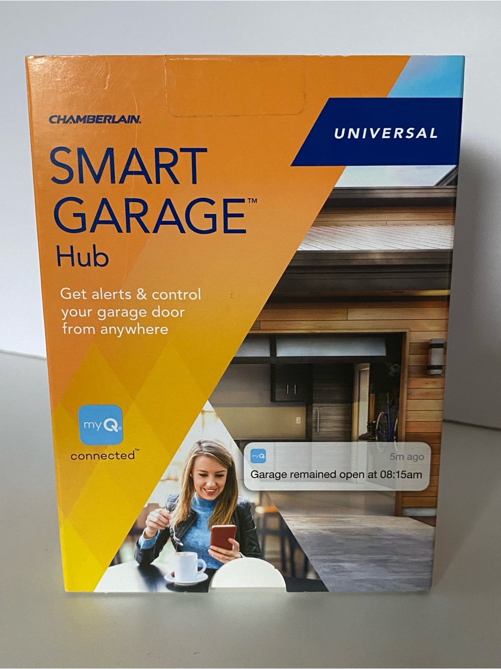 Chamberlain MyQ Universal Smart Garage Hub Black G0301 New Unopened Box NIB